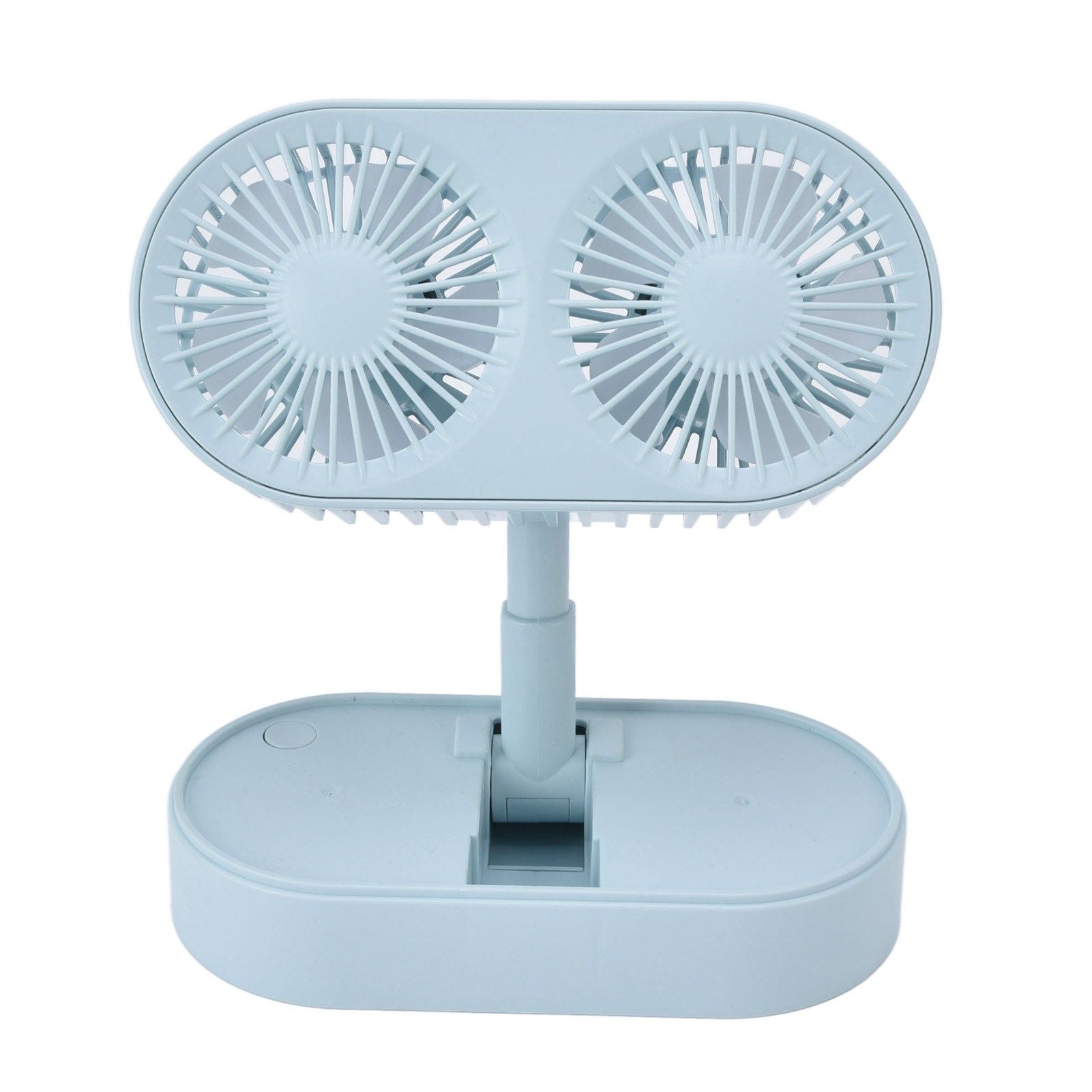 Desktop Double Fan Dual Motor 135 degrees Angle Adjustable Handheld Fan Three Levels Adjustable Low Noise V1294-YM0523-3113220041613