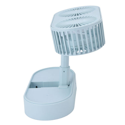 Desktop Double Fan Dual Motor 135 degrees Angle Adjustable Handheld Fan Three Levels Adjustable Low Noise V1294-YM0523-3113220041613