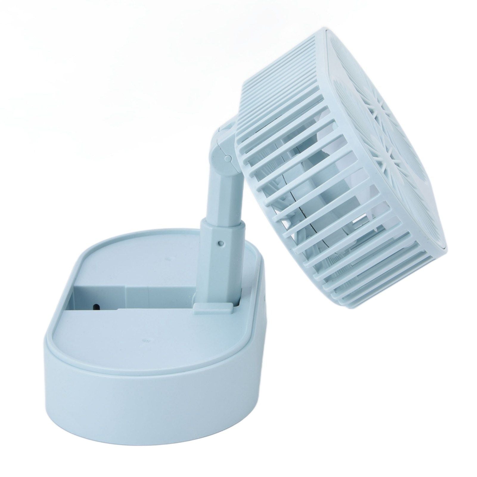 Desktop Double Fan Dual Motor 135 degrees Angle Adjustable Handheld Fan Three Levels Adjustable Low Noise V1294-YM0523-3113220041613