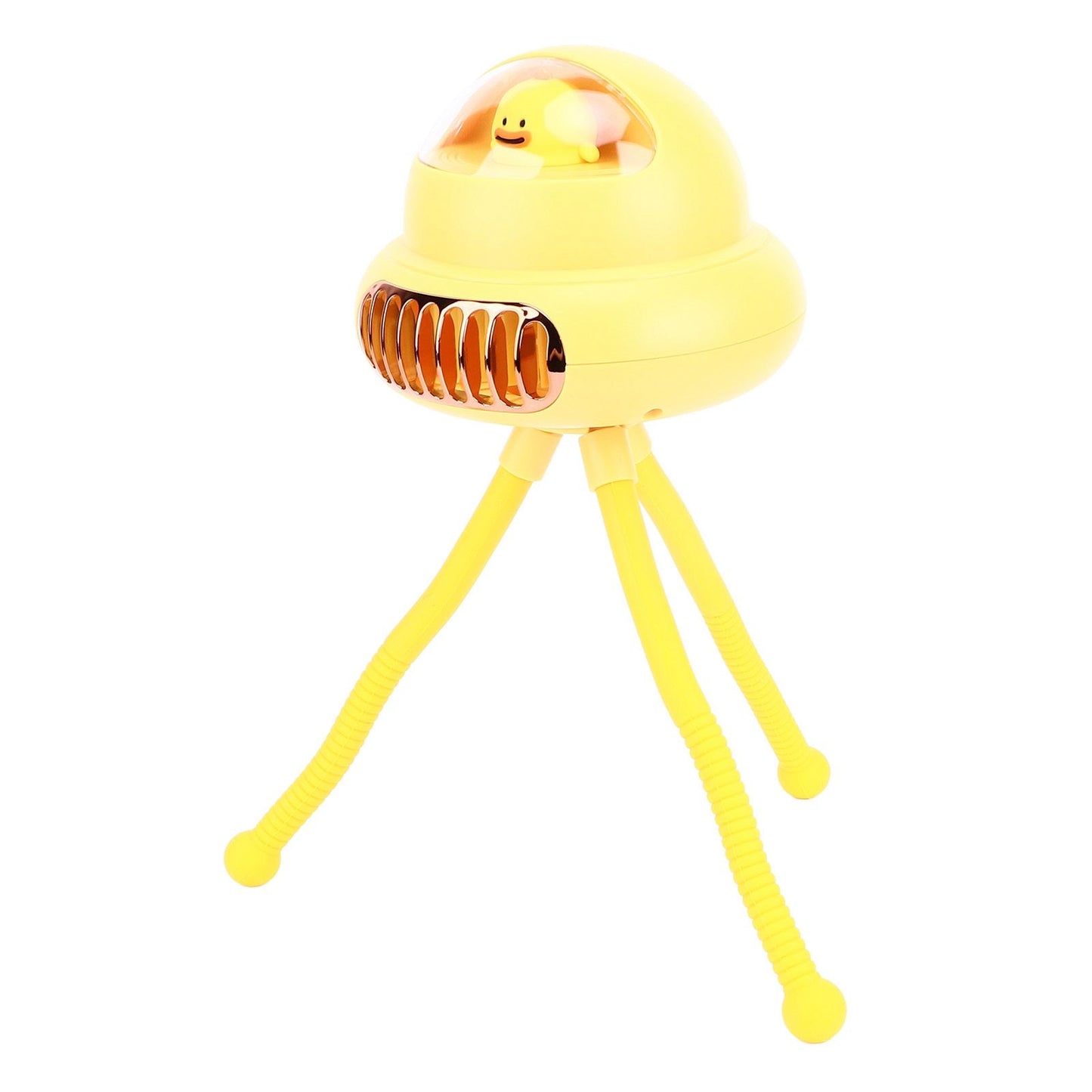 Stroller Fan Bendable Octopus Legs Space Capsule Leafless Fan Multifunctional Portable 3 Speed Stroller V1294-YM0523-3113220044012