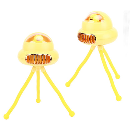 Stroller Fan Bendable Octopus Legs Space Capsule Leafless Fan Multifunctional Portable 3 Speed Stroller V1294-YM0523-3113220044012