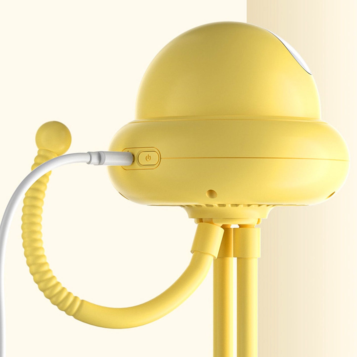 Stroller Fan Bendable Octopus Legs Space Capsule Leafless Fan Multifunctional Portable 3 Speed Stroller V1294-YM0523-3113220044012