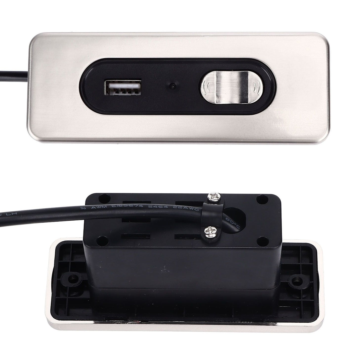 Electric Sofa Controller Manual Recliner Switch with USB Charging Port Sofa Voice Controller 5 Pin V1294-YM0523-3113220044311