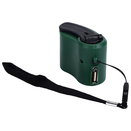 USB Hand Crank Phone Charger 3 to 8h Standby Time LED Light Portable Mobile Phone Emergency Charger for V1294-YM0523-3113220044511