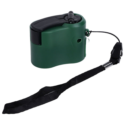USB Hand Crank Phone Charger 3 to 8h Standby Time LED Light Portable Mobile Phone Emergency Charger for V1294-YM0523-3113220044511