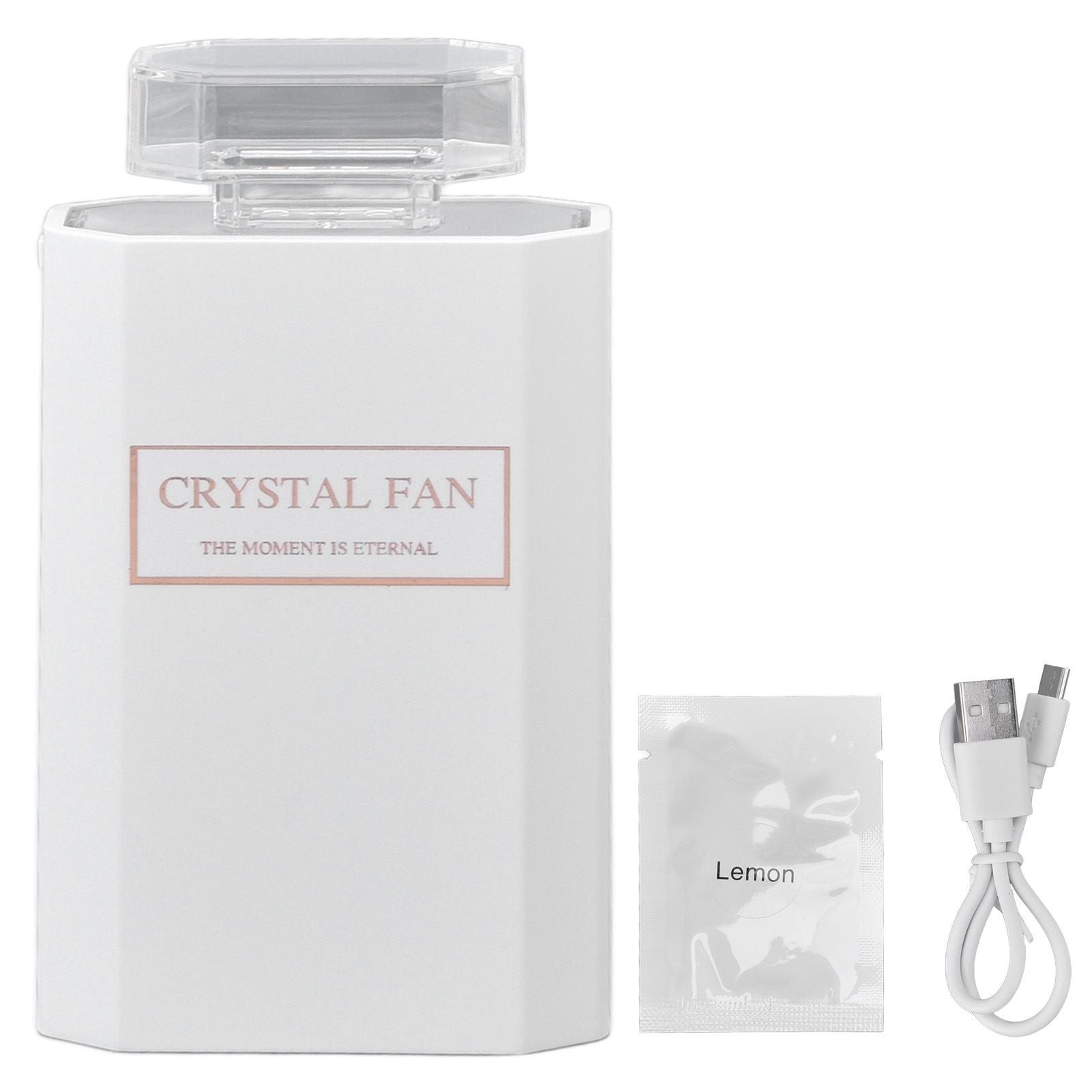 Handheld Fan 3 Speed Ladies Small Fan USB 1200mAh Battery Rechargeable Handheld Portable Pull Out Design V1294-YM0523-3113220045212