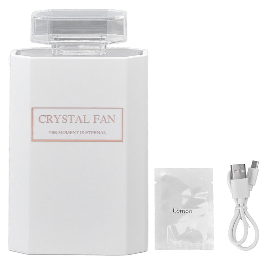 Handheld Fan 3 Speed Ladies Small Fan USB 1200mAh Battery Rechargeable Handheld Portable Pull Out Design V1294-YM0523-3113220045212