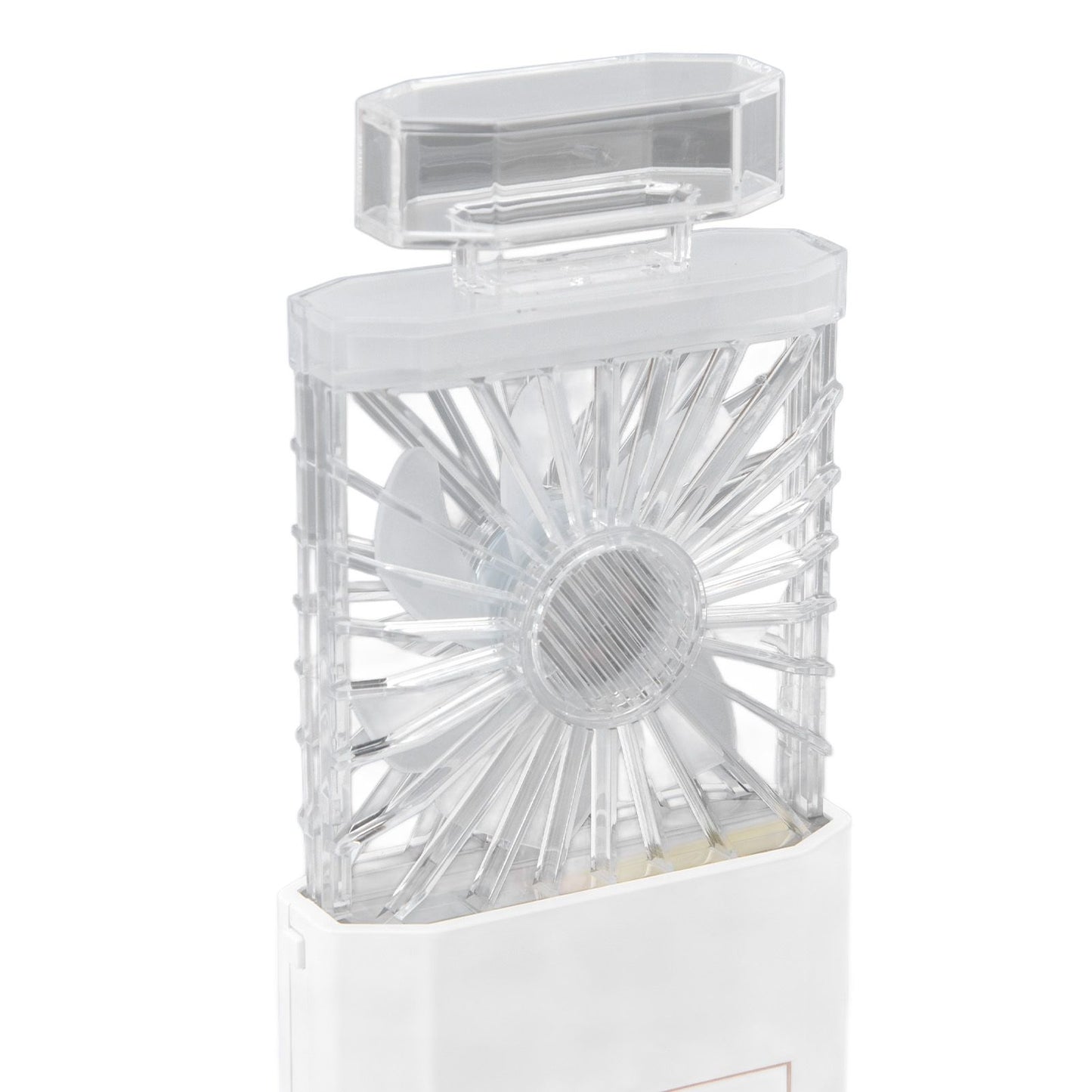 Handheld Fan 3 Speed Ladies Small Fan USB 1200mAh Battery Rechargeable Handheld Portable Pull Out Design V1294-YM0523-3113220045212