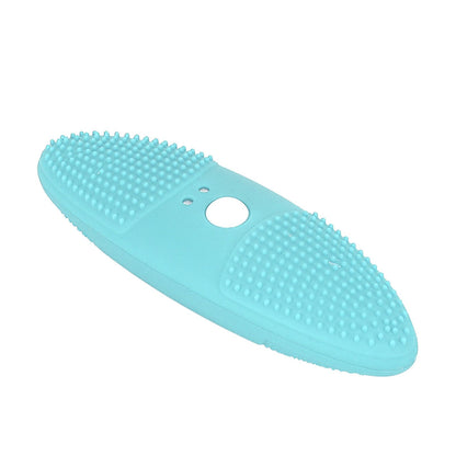 Ultrasonic Scrubber 3 Levels USB Charging High Frequency Vibration Dual Waving Ultrasonic Vegetable Washing V1294-YM0523-3113220045312