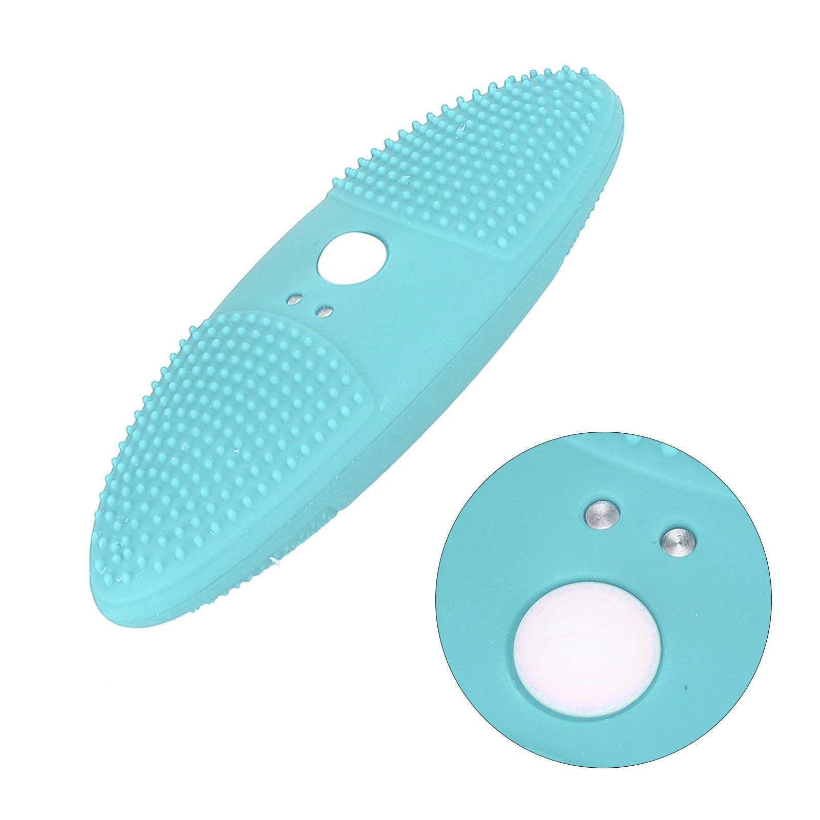 Ultrasonic Scrubber 3 Levels USB Charging High Frequency Vibration Dual Waving Ultrasonic Vegetable Washing V1294-YM0523-3113220045312