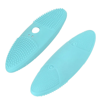 Ultrasonic Scrubber 3 Levels USB Charging High Frequency Vibration Dual Waving Ultrasonic Vegetable Washing V1294-YM0523-3113220045312