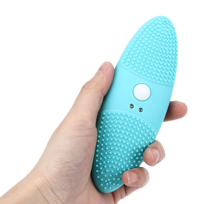 Ultrasonic Scrubber 3 Levels USB Charging High Frequency Vibration Dual Waving Ultrasonic Vegetable Washing V1294-YM0523-3113220045312