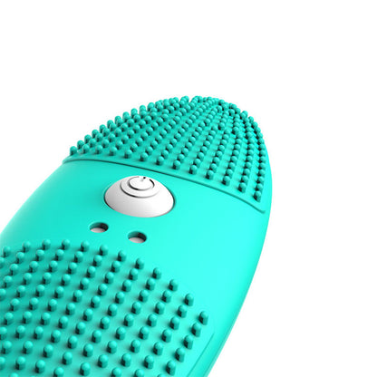 Ultrasonic Scrubber 3 Levels USB Charging High Frequency Vibration Dual Waving Ultrasonic Vegetable Washing V1294-YM0523-3113220045312