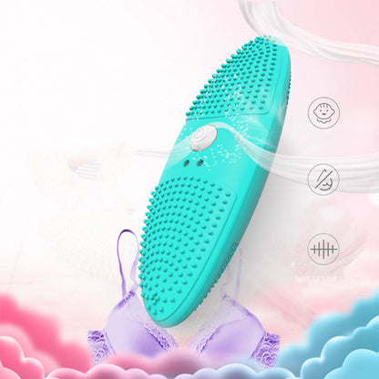Ultrasonic Scrubber 3 Levels USB Charging High Frequency Vibration Dual Waving Ultrasonic Vegetable Washing V1294-YM0523-3113220045312