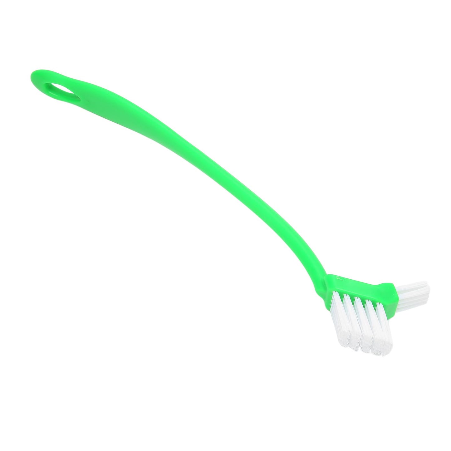 Universal 2 Head Cleaning Brush 31cm Long Handle Brush for Juicer Bottle Cup Green V1294-YM0523-3113220045411