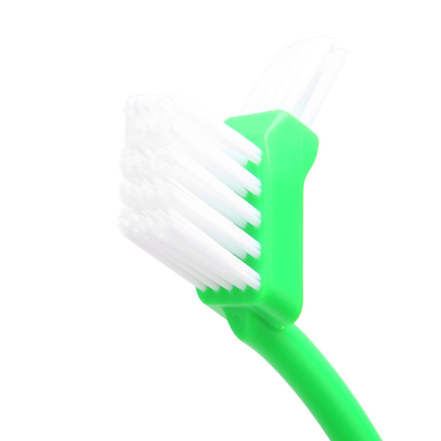 Universal 2 Head Cleaning Brush 31cm Long Handle Brush for Juicer Bottle Cup Green V1294-YM0523-3113220045411