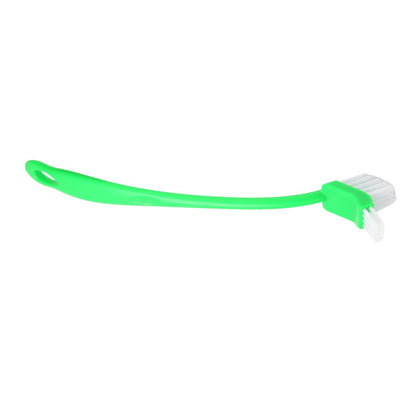 Universal 2 Head Cleaning Brush 31cm Long Handle Brush for Juicer Bottle Cup Green V1294-YM0523-3113220045411