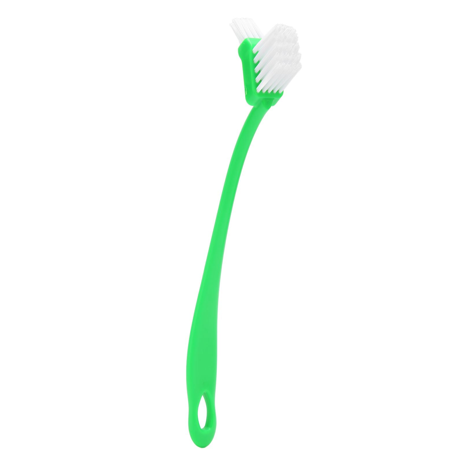 Universal 2 Head Cleaning Brush 31cm Long Handle Brush for Juicer Bottle Cup Green V1294-YM0523-3113220045411