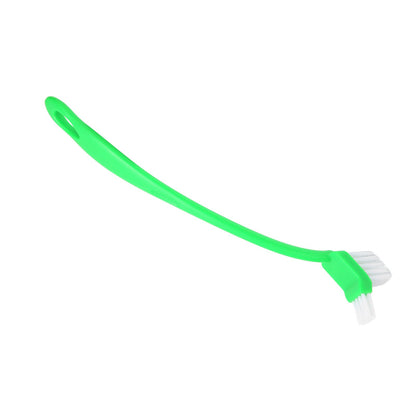 Universal 2 Head Cleaning Brush 31cm Long Handle Brush for Juicer Bottle Cup Green V1294-YM0523-3113220045411