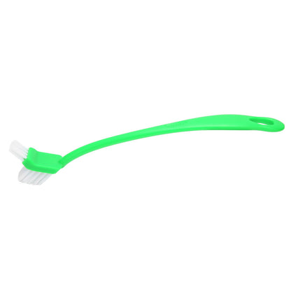 Universal 2 Head Cleaning Brush 31cm Long Handle Brush for Juicer Bottle Cup Green V1294-YM0523-3113220045411