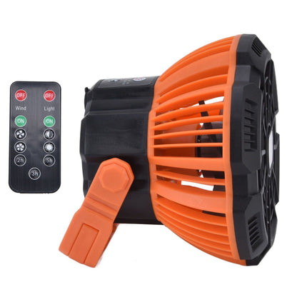 Camping Fan with Light Silent USB Charging 180 degrees Rotation Portable Hook Design 5 LED Fan for Tent V1294-YM0523-3113220048711