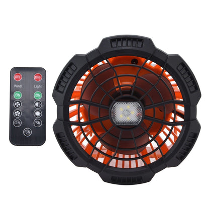 Camping Fan with Light Silent USB Charging 180 degrees Rotation Portable Hook Design 5 LED Fan for Tent V1294-YM0523-3113220048711