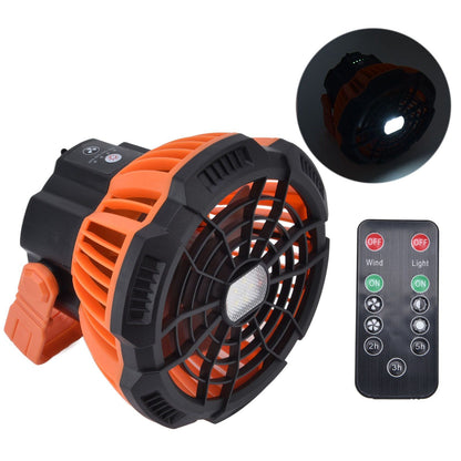 Camping Fan with Light Silent USB Charging 180 degrees Rotation Portable Hook Design 5 LED Fan for Tent V1294-YM0523-3113220048711