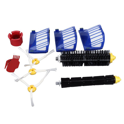Roller Brush Filters Side Brushes Cleaner Kits Replacement Parts for Roomba 600 675 690 670 671 V1294-YM0523-3113220048811