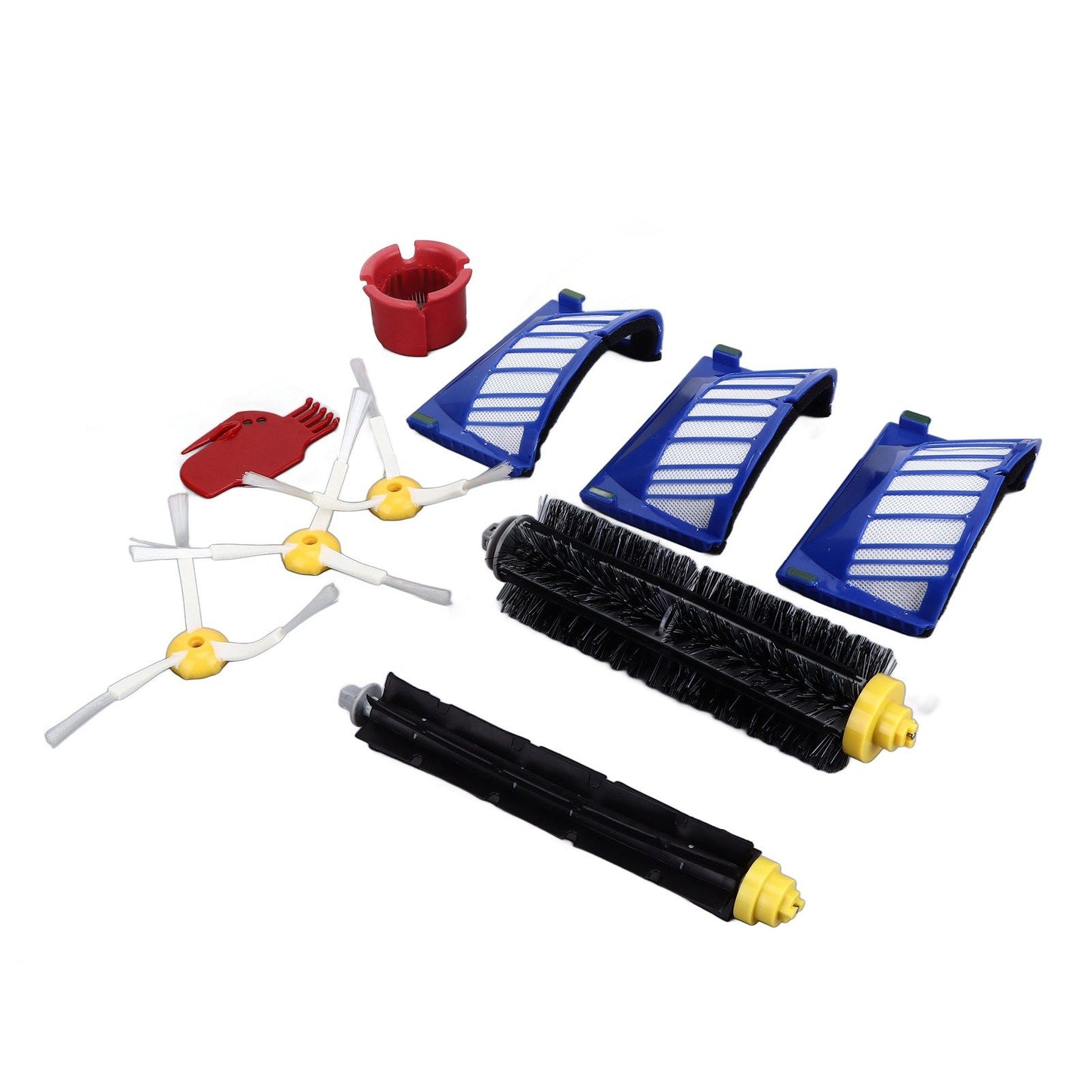 Roller Brush Filters Side Brushes Cleaner Kits Replacement Parts for Roomba 600 675 690 670 671 V1294-YM0523-3113220048811