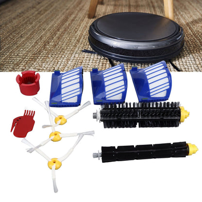 Roller Brush Filters Side Brushes Cleaner Kits Replacement Parts for Roomba 600 675 690 670 671 V1294-YM0523-3113220048811