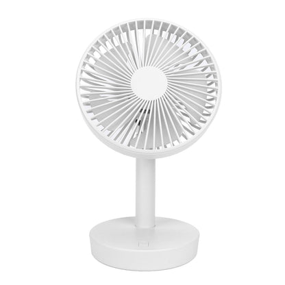 3 Speed USB Desktop Oscillating Fan 5 Blade Gentle Wind Small Personal Desk Fan with Automatic Moving Head V1294-YM0523-3113220050011