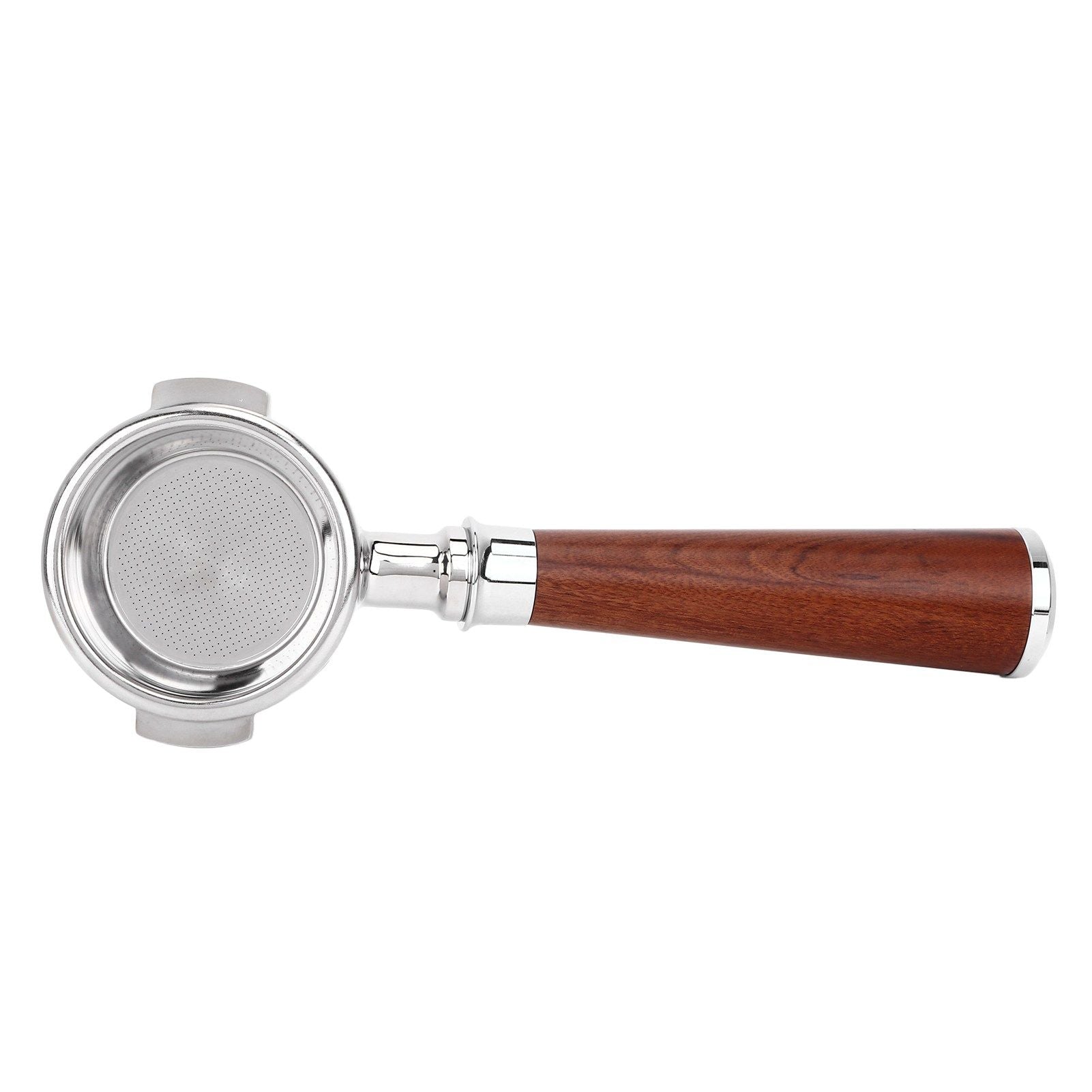 58mm Coffee Portafilter Coffee Machine Filter Coffee Machine Replacement Parts with Wooden Handle for V1294-YM0523-3113220050311