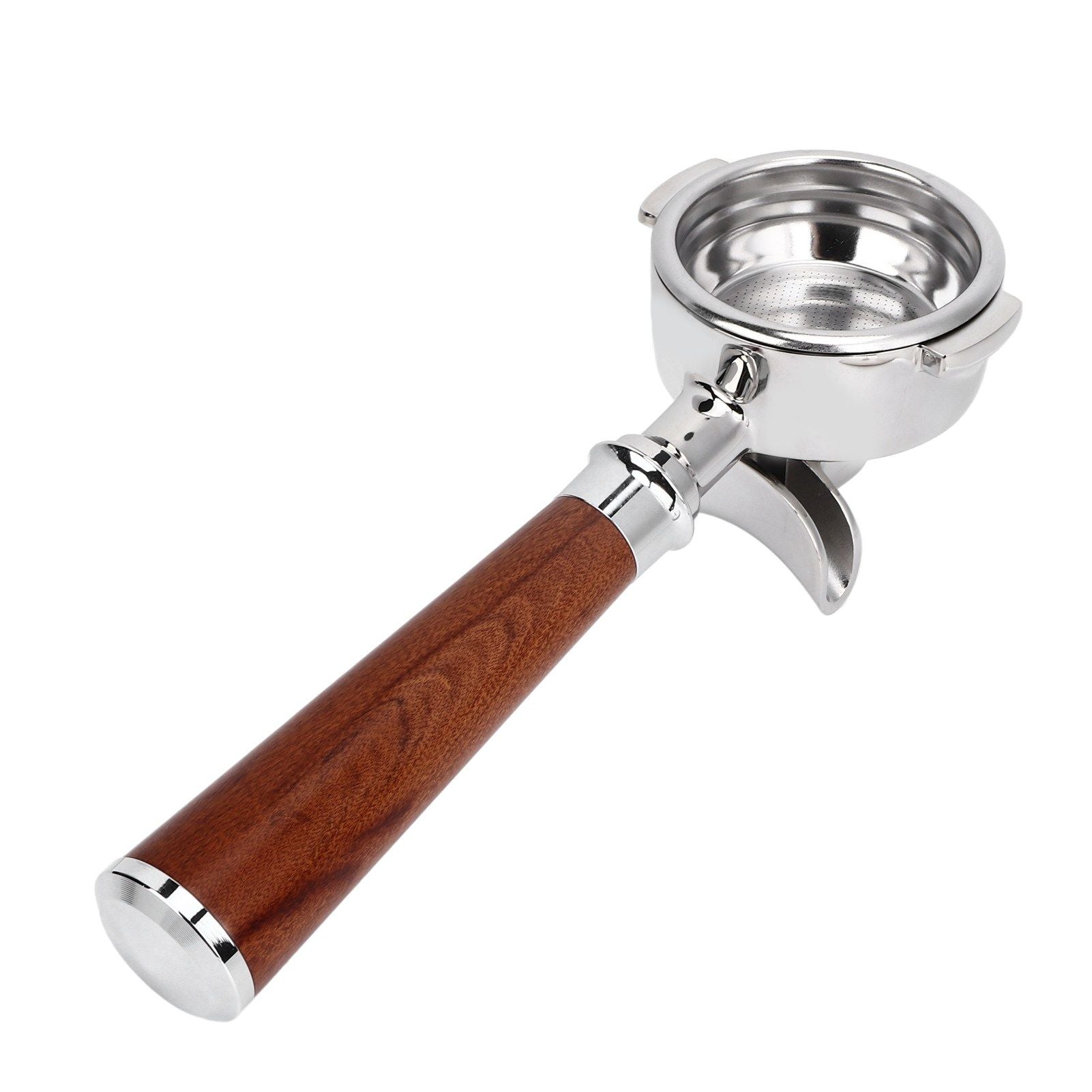 58mm Coffee Portafilter Coffee Machine Filter Coffee Machine Replacement Parts with Wooden Handle for V1294-YM0523-3113220050311