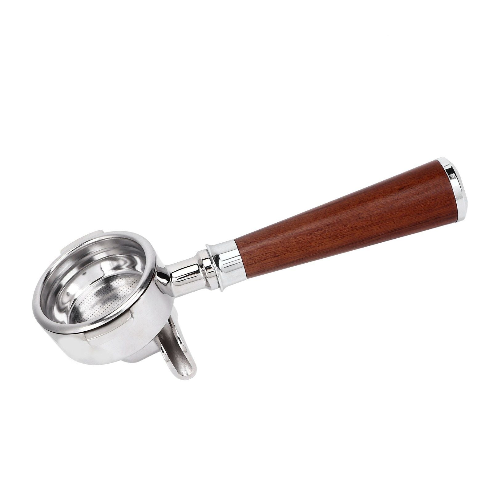 58mm Coffee Portafilter Coffee Machine Filter Coffee Machine Replacement Parts with Wooden Handle for V1294-YM0523-3113220050311