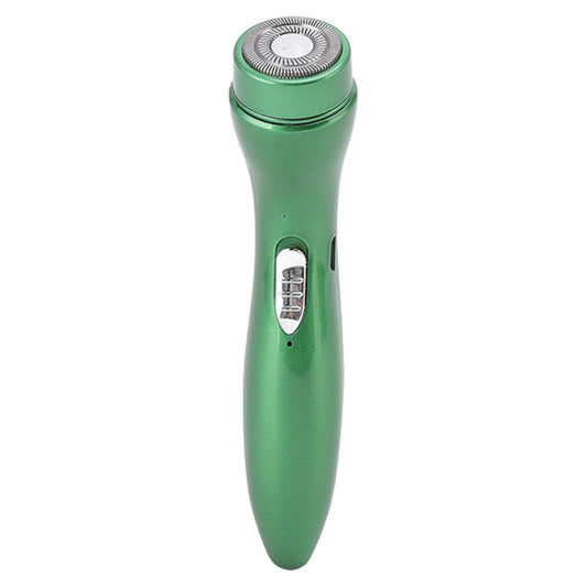Electric Razor Low Noise Stainless Steel Electric Head Shaver Low Allergic Reactivity for Man 3.7V 2W Green V1294-YM0523-3113220053611