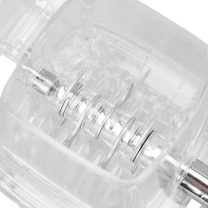 Hand Cranked Ice Crusher Clear Rustproof Multifunctional Manual Ice Crusher for Home Kitchen Transparent V1294-YM0523-3113220055511