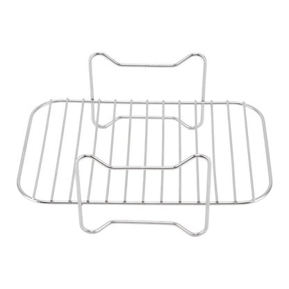 Fryer Stainless Steel Rack Fryer Accessories Multi Purpose Grilling Holder Outdoor BBQ Tools V1294-YM0523-3113220056311
