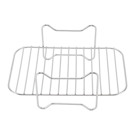 Fryer Stainless Steel Rack Fryer Accessories Multi Purpose Grilling Holder Outdoor BBQ Tools V1294-YM0523-3113220056311