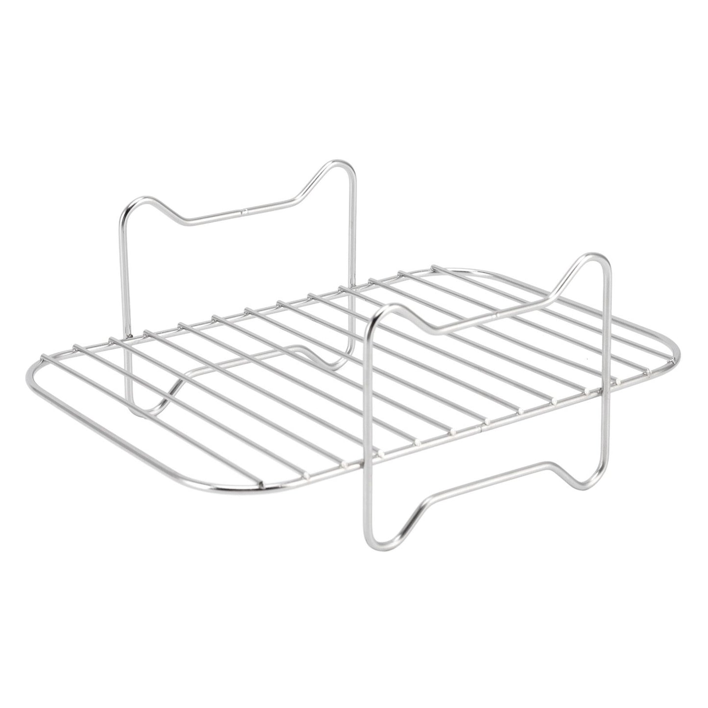 Fryer Stainless Steel Rack Fryer Accessories Multi Purpose Grilling Holder Outdoor BBQ Tools V1294-YM0523-3113220056311