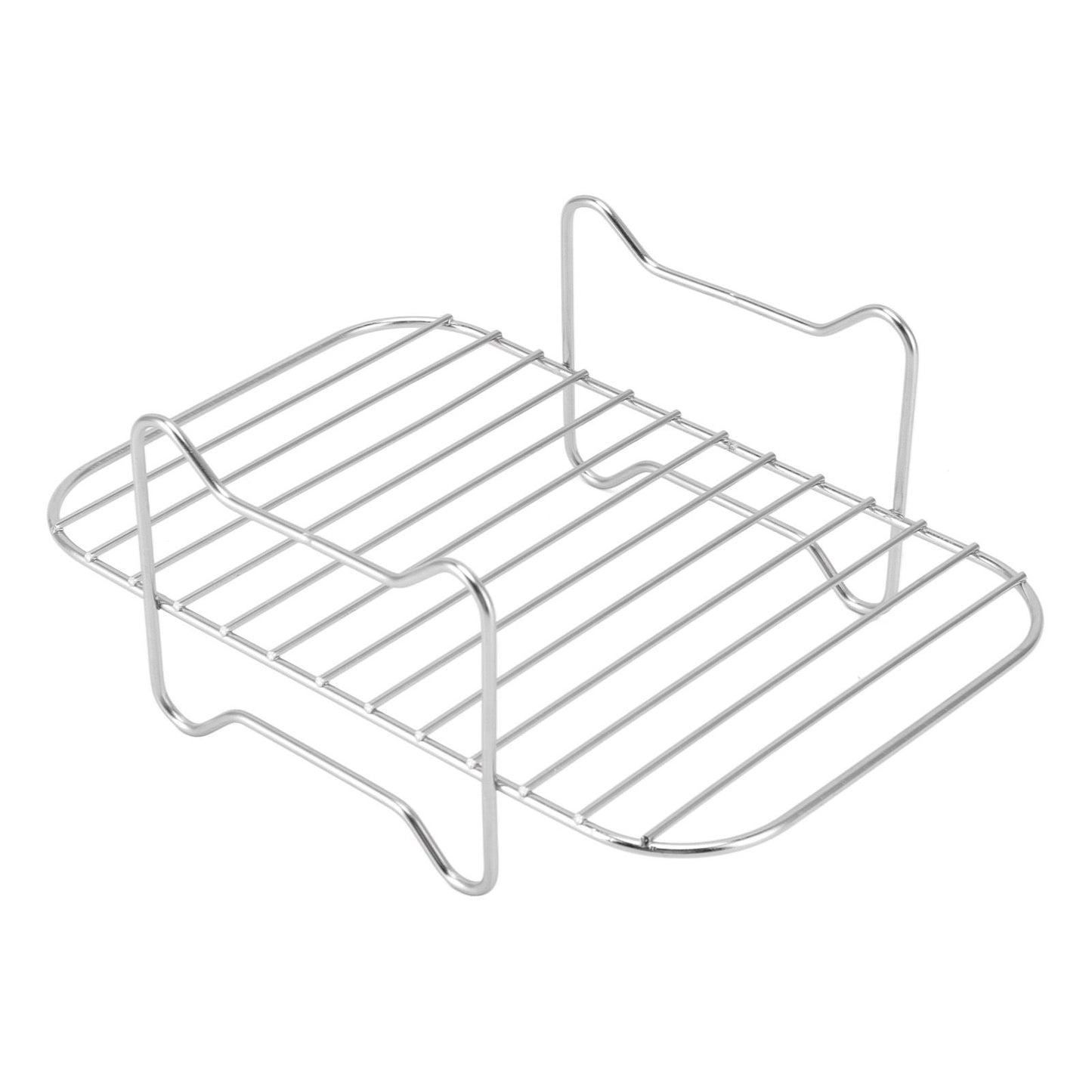 Fryer Stainless Steel Rack Fryer Accessories Multi Purpose Grilling Holder Outdoor BBQ Tools V1294-YM0523-3113220056311