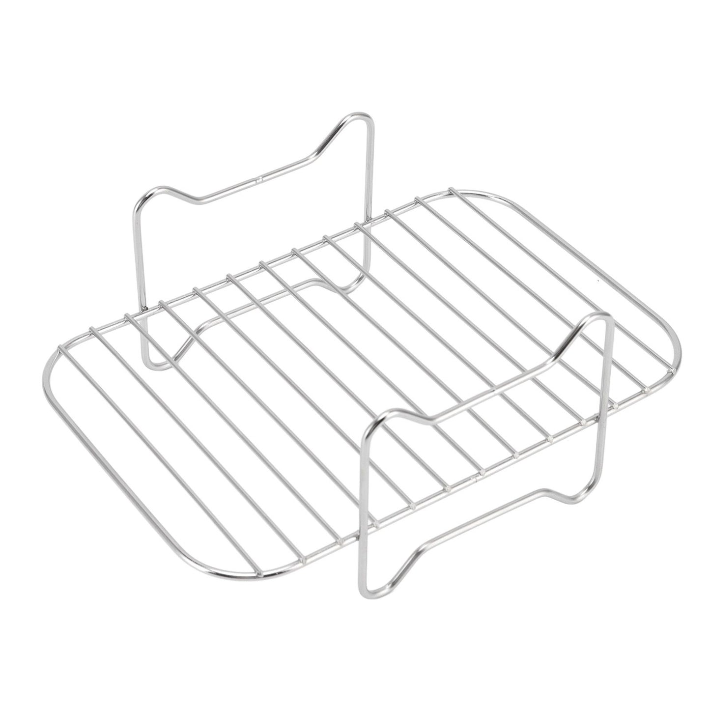 Fryer Stainless Steel Rack Fryer Accessories Multi Purpose Grilling Holder Outdoor BBQ Tools V1294-YM0523-3113220056311