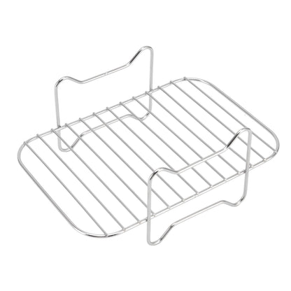 Fryer Stainless Steel Rack Fryer Accessories Multi Purpose Grilling Holder Outdoor BBQ Tools V1294-YM0523-3113220056311