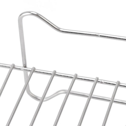 Fryer Stainless Steel Rack Fryer Accessories Multi Purpose Grilling Holder Outdoor BBQ Tools V1294-YM0523-3113220056311