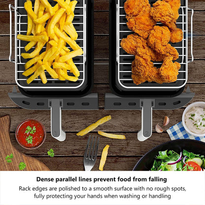 Fryer Stainless Steel Rack Fryer Accessories Multi Purpose Grilling Holder Outdoor BBQ Tools V1294-YM0523-3113220056311