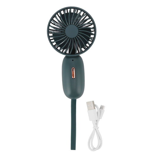 Handheld Fan USB Charging 3 Speeds Portable Size 500mAh Battery Strong Power Mini Portable Fan for Home V1294-YM0523-3113220057813