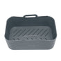 Fryer Silicone Pot Non Stick Reusable Liner Basket Replacement for Ninja DZ201 Foodi 8QT Gray V1294-YM0523-3113220057911