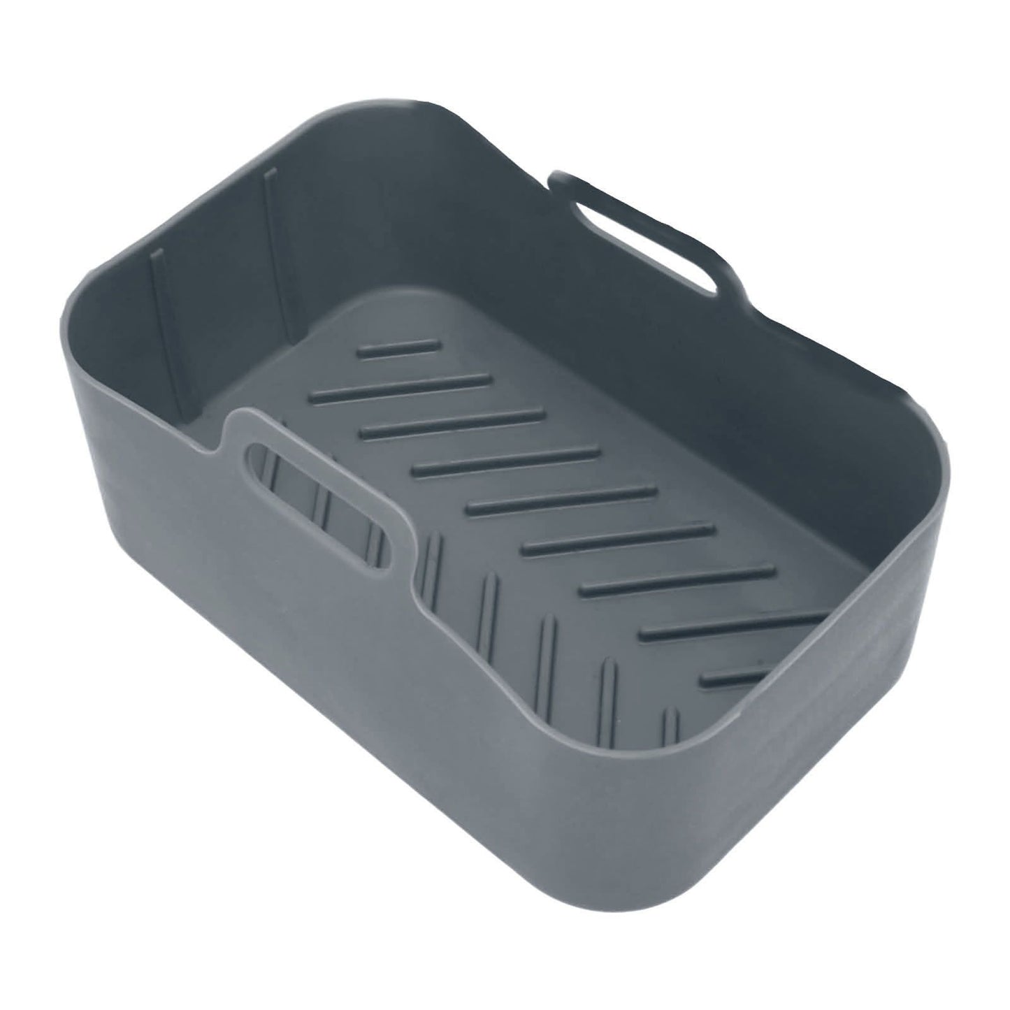 Fryer Silicone Pot Non Stick Reusable Liner Basket Replacement for Ninja DZ201 Foodi 8QT Gray V1294-YM0523-3113220057911