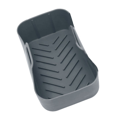 Fryer Silicone Pot Non Stick Reusable Liner Basket Replacement for Ninja DZ201 Foodi 8QT Gray V1294-YM0523-3113220057911