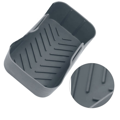 Fryer Silicone Pot Non Stick Reusable Liner Basket Replacement for Ninja DZ201 Foodi 8QT Gray V1294-YM0523-3113220057911