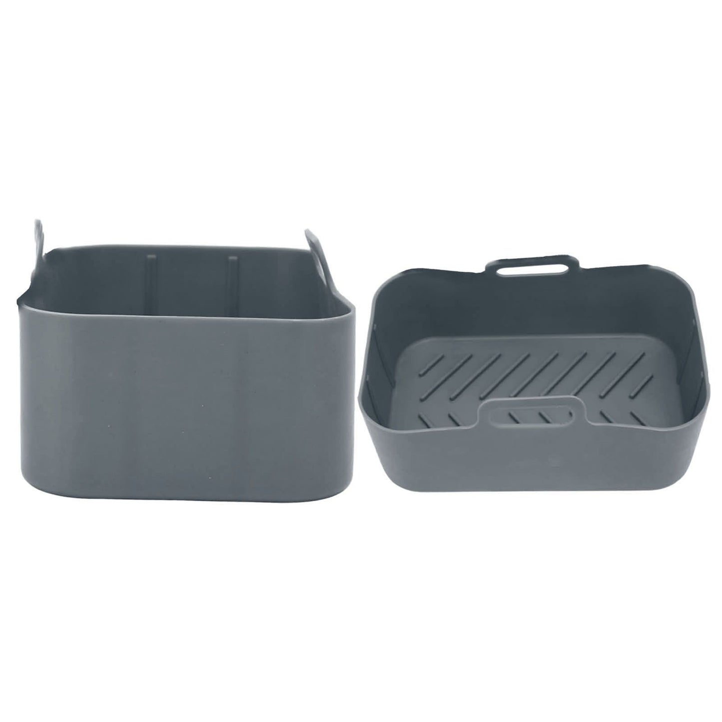 Fryer Silicone Pot Non Stick Reusable Liner Basket Replacement for Ninja DZ201 Foodi 8QT Gray V1294-YM0523-3113220057911